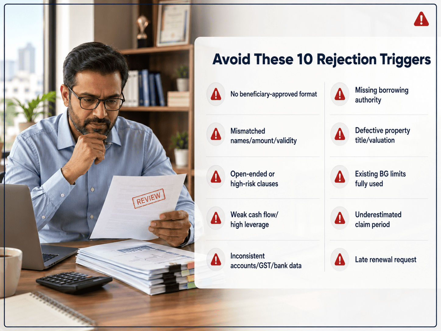 What Causes Delays or Rejection