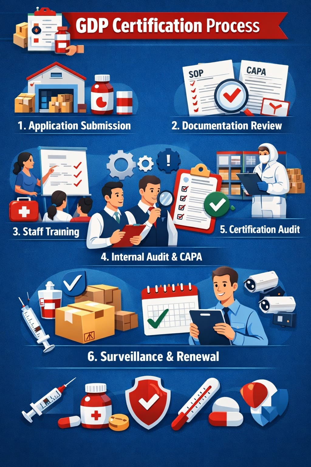 GDP certification process