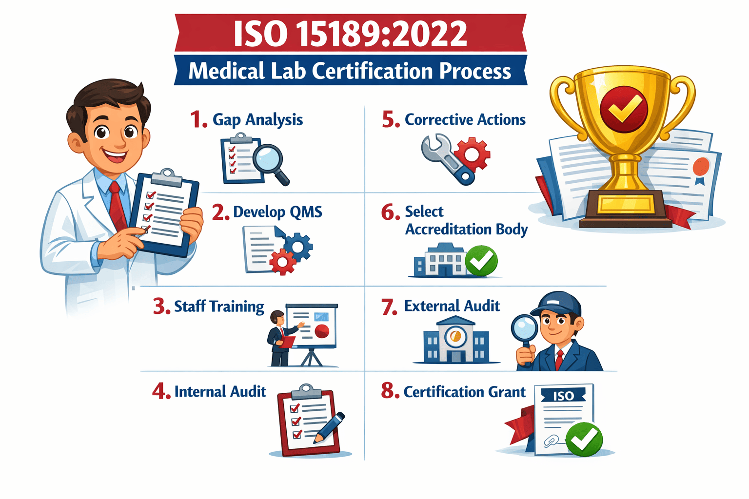 ISO 15189:2022 Certification process