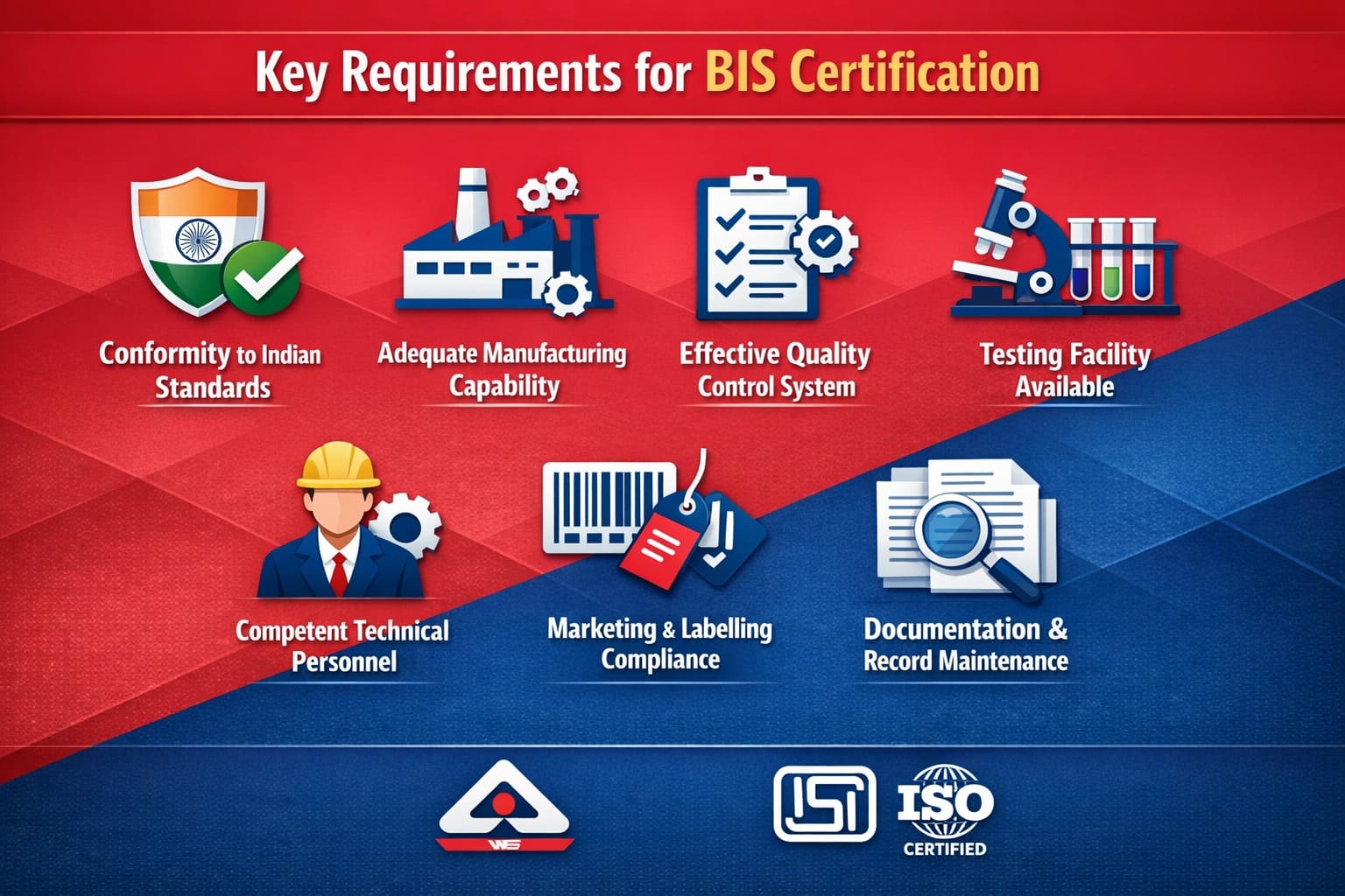BIS certification key requirements