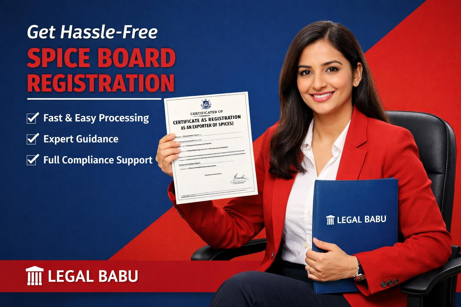 Spice Board Registration