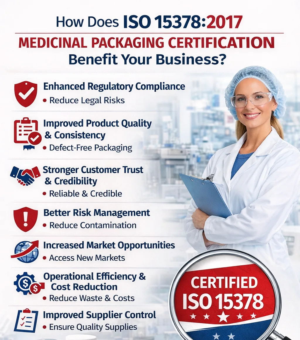ISO 15378 Certification benefits 