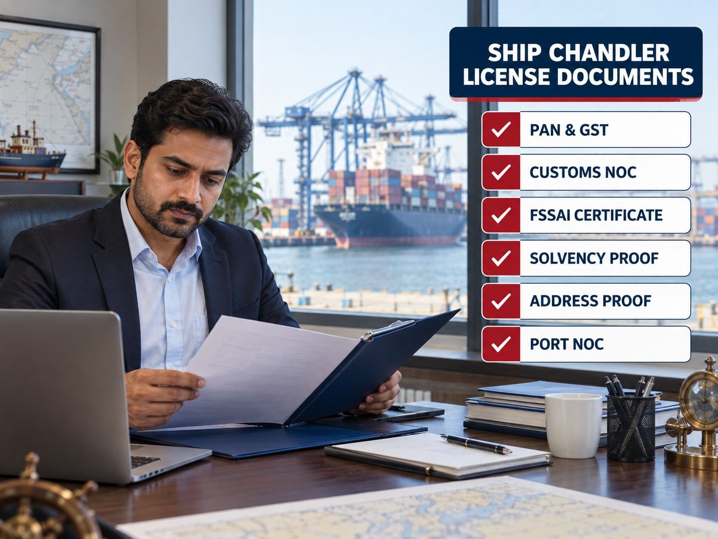 Ship Chandler License Documents